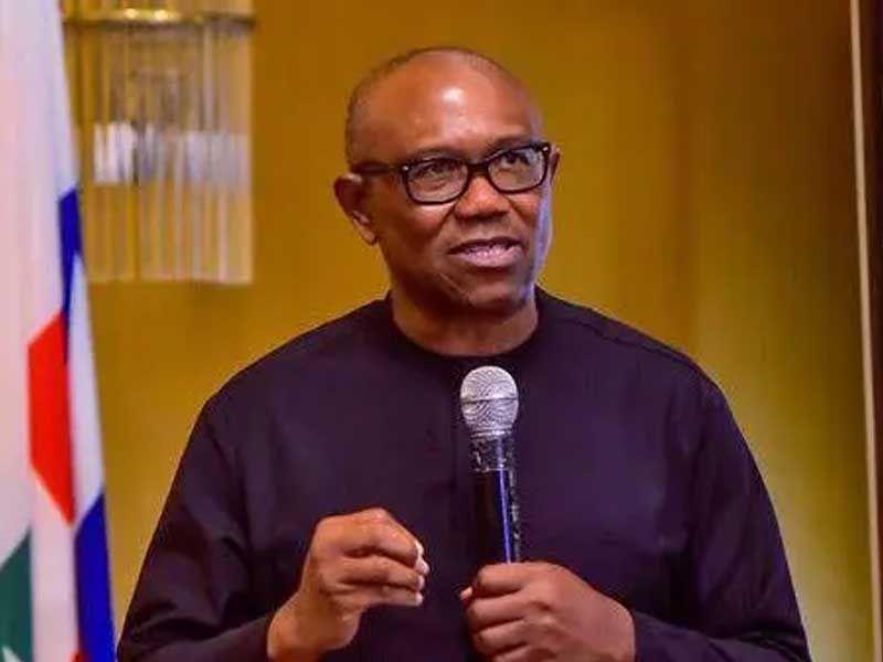 Peter Obi speaking during a podcast interview while discussing Nigeria’s political future and electoral process.