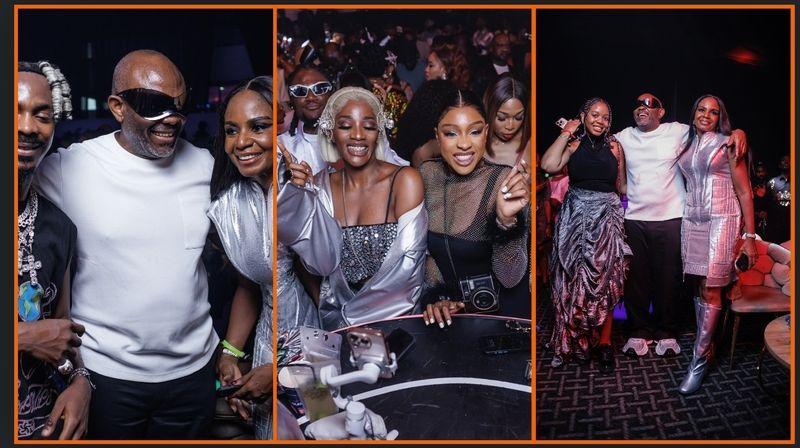 UBA's futuristic glam end-of-year party
