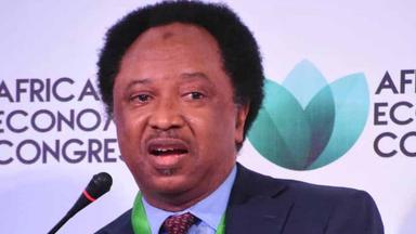 Shehu Sani speaking on geopolitical issues involving the United States, Israel, and Iran.