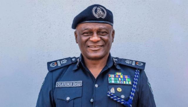 Tunji Disu after his confirmation as Inspector-General of Police during a Nigeria Police Council meeting in Abuja.