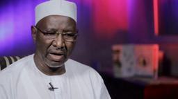 Dr. Usman Bugaje speaking on Arise Television, calling for real-time transmission of election results in Nigeria.