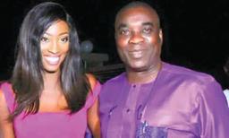 Damilola Marshal speaking at a public event in Lagos after declaring her intention to contest for Surulere Constituency 2.