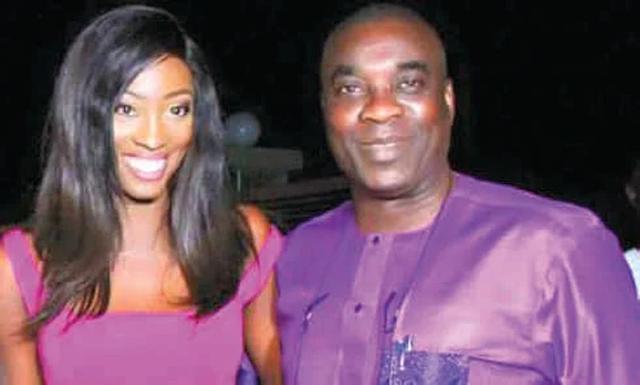 Damilola Marshal speaking at a public event in Lagos after declaring her intention to contest for Surulere Constituency 2.