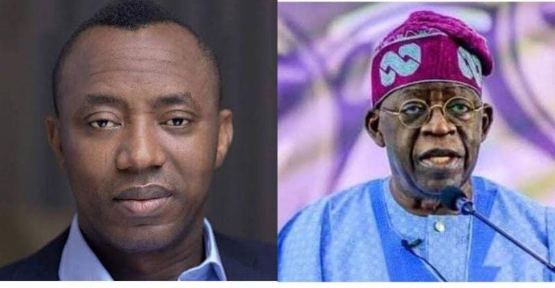 Omoyele Sowore criticises President Tinubu’s election victory, saying 2023 polls were not legitimate.