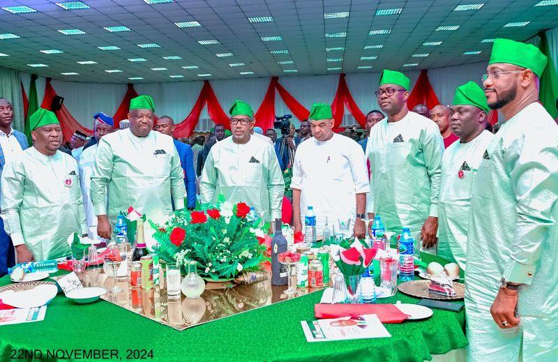 PDP governors and party leaders met for a strategic meeting in Jos
