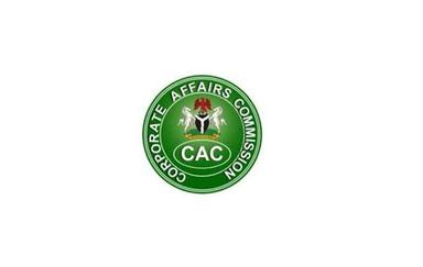 Corporate Affairs Commission building in Abuja with a digital overlay representing the new Company Registration Portal.