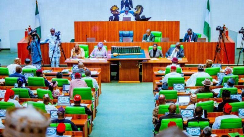 Amos Magaji announced his defection from the PDP to APC in the House of Representatives.
