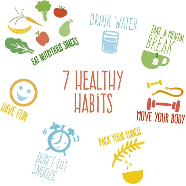 Person enjoying a healthy lifestyle by drinking water, exercising, eating fresh food and spending time outdoors.