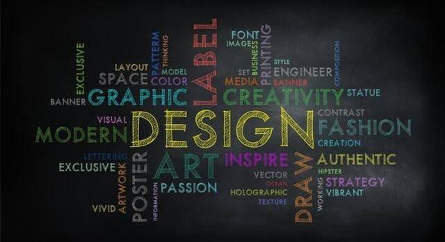 Beginner graphic designer using free design tools on a laptop to create digital artwork.
