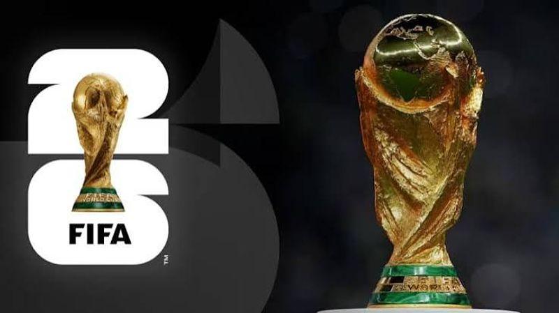Spain's players celebrate after winning the 2026 FIFA World Cup as Rodri lifts an individual award.