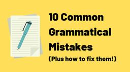 Writer reviewing a document with grammar corrections on a laptop beside a notebook and dictionary.