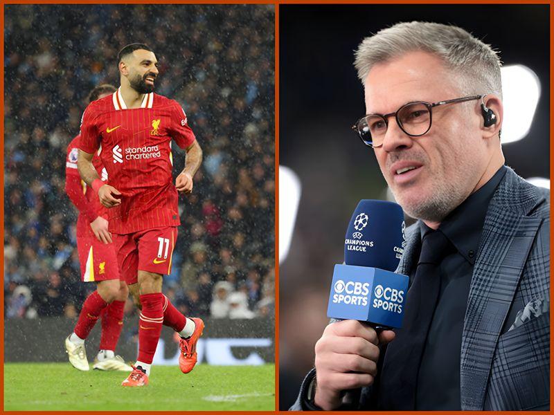 Micah Richards and Daniel Sturridge correct Jamie Carragher sharply during a debate on Mohamed Salah’s Ballon d’Or chances and AFCON tournament