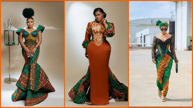 Nigerian celebrities showcase stunning Ankara styles at Ini Edo's father's funeral, providing ample style inspiration
