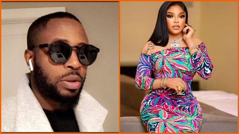 Nigerian influencer Tunde Ednut and Crossdresser Bobrisky involved in a leaked conversation scandal 
