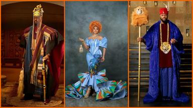 Nollywood actors and actresses looked stunning in traditional attire at the AMVCA 11th edition cultural night
