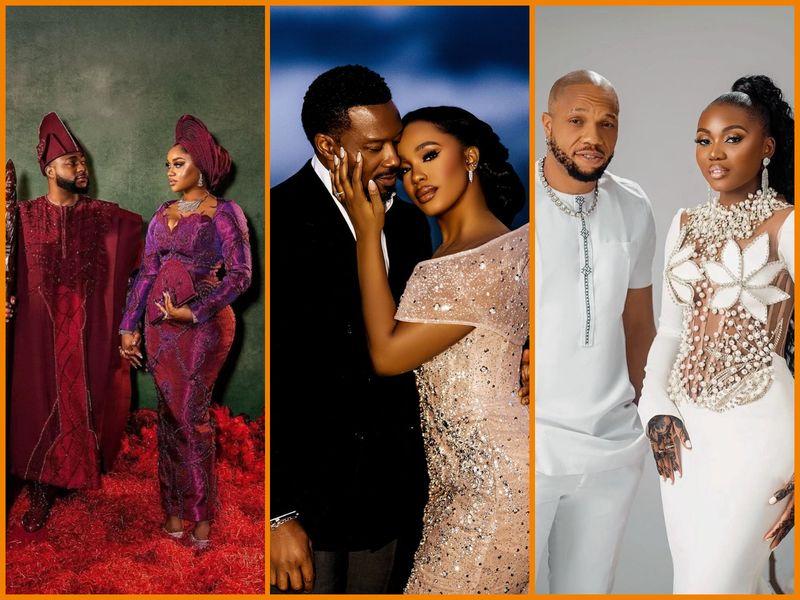 Here is a list of Nigerian celebrities who got married in 2024.