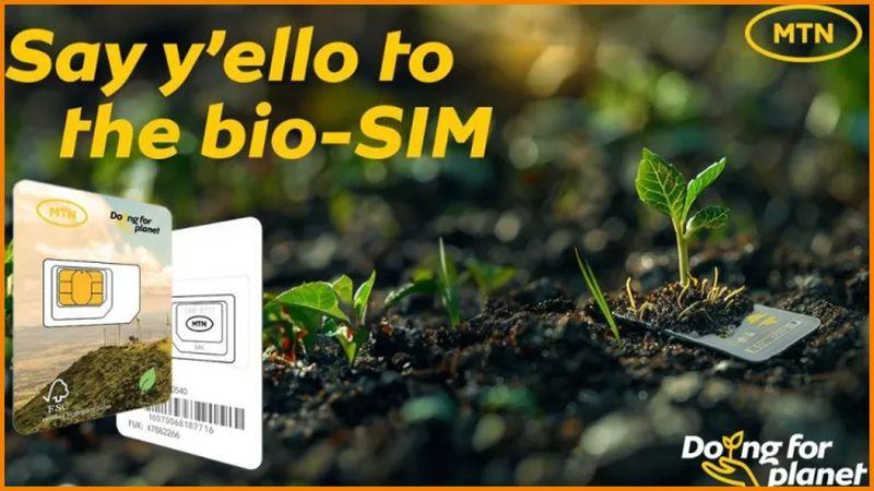 MTN plans to introduce paper-based, biodegradable, eco-friendly SIM cards. 