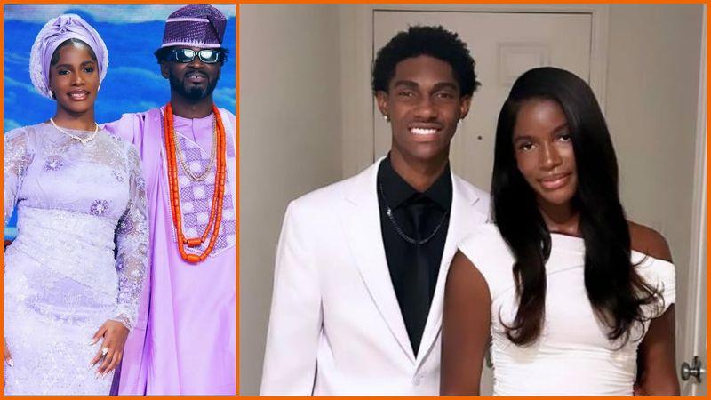 Teebillz shares a moment with his 18-year-old daughter, emphasising open-minded parenting
