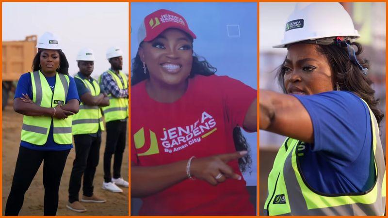 Nollywood actress and producer Funke Akindele unveils her real estate business called Jenifa Gardens
