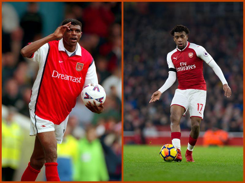 Alex Iwobi, guided by his uncle Jay-Jay Okocha, rose through Arsenal’s academy to become a key player before moving to Everton in 2019.
