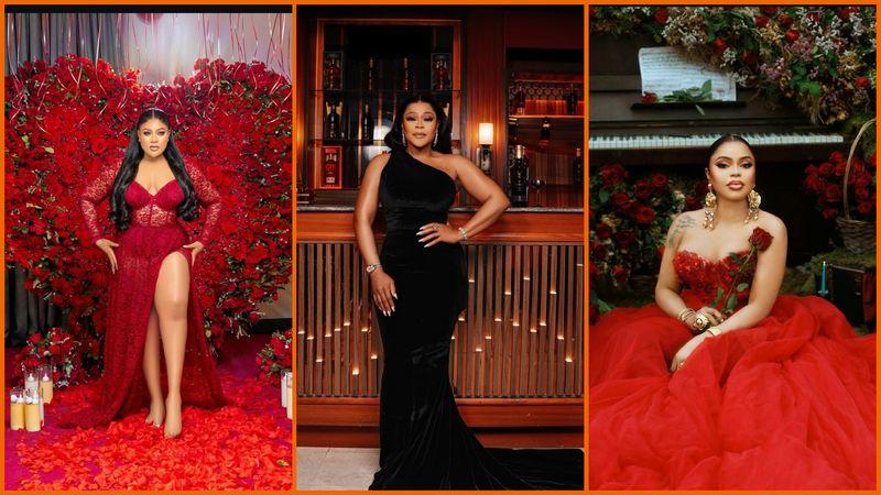 Nigerian celebrities celebrate Valentine's Day in style
