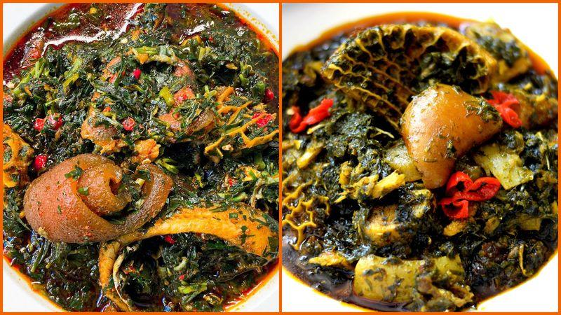 Here is a step-by-step process for preparing delicious Afang soup