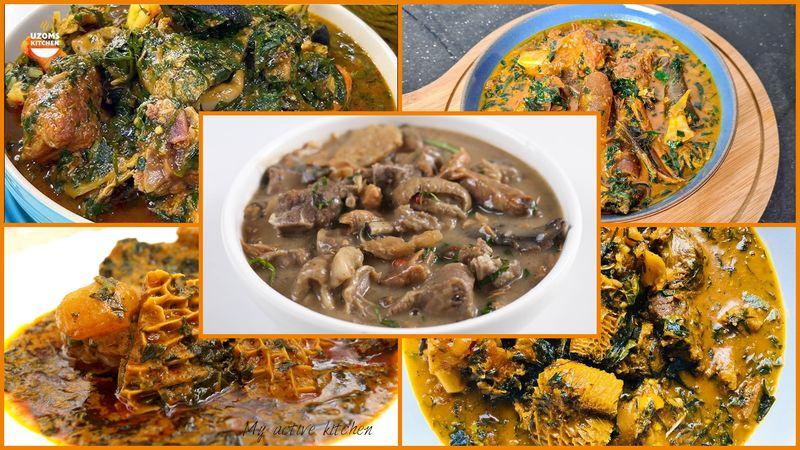 Here are 10 traditional Igbo soups