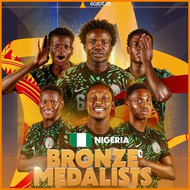 Nigeria's Flying Eagles emerge third at the U-20 AFCON after conquering Egypt in penalty shootout.