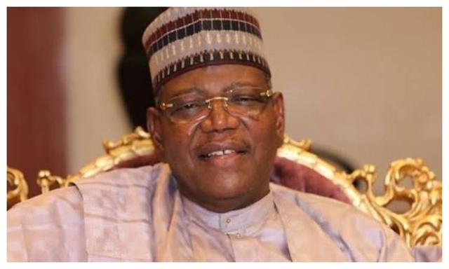 Former Jigawa State governor Sule Lamido arriving at court during proceedings in the N1.3 billion EFCC corruption trial involving him and his sons.