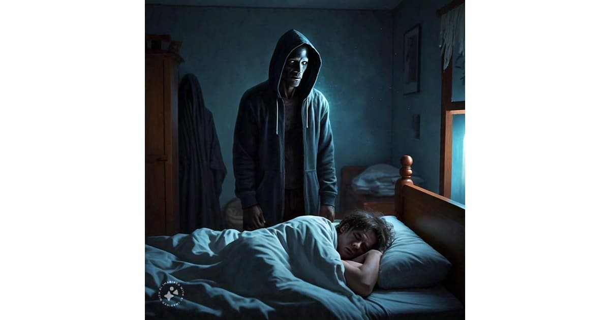 Here is everything you need to know about sleep paralysis. Credit: Meta AI