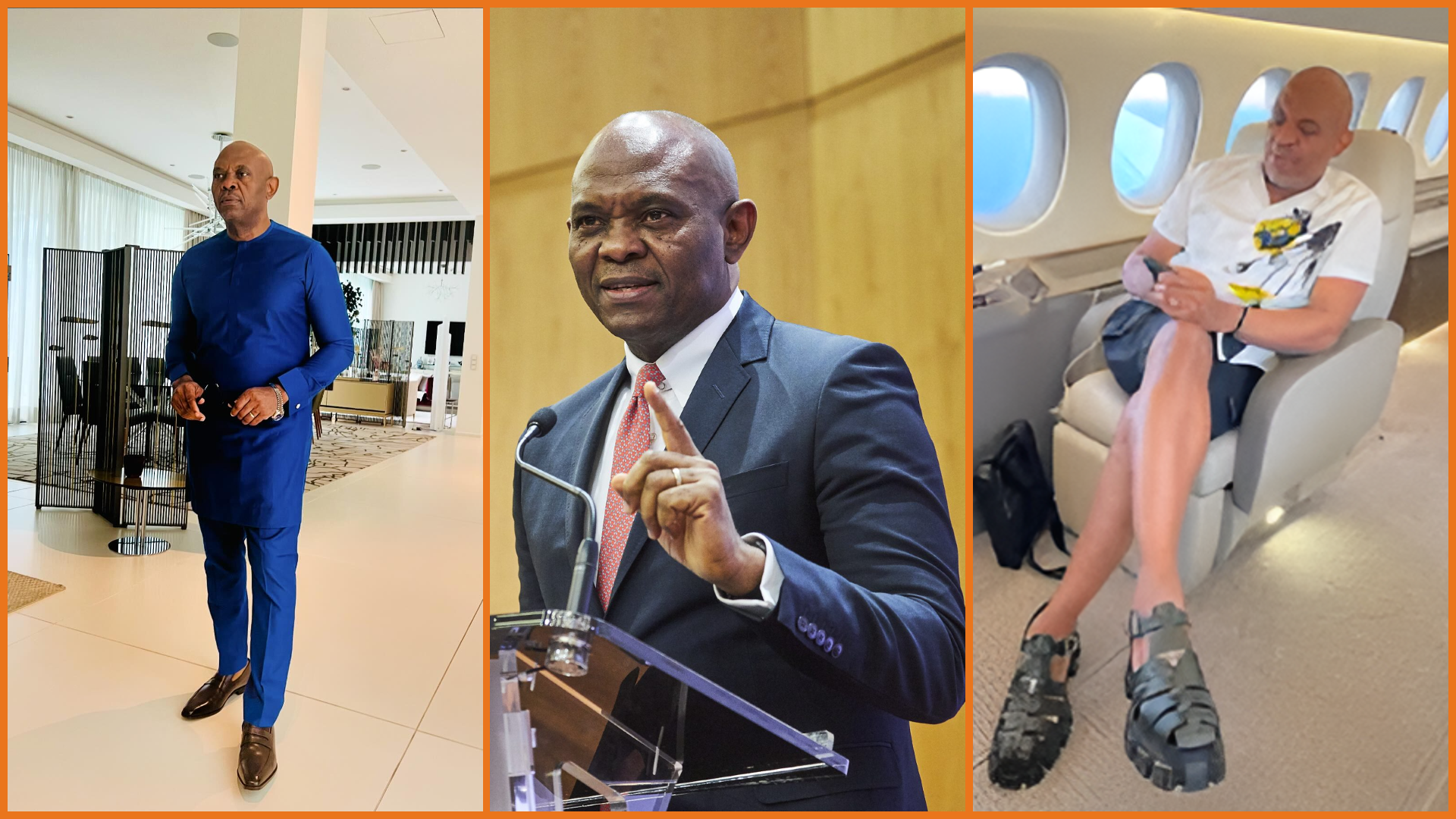 Tony Elumelu shows he's got the steeze