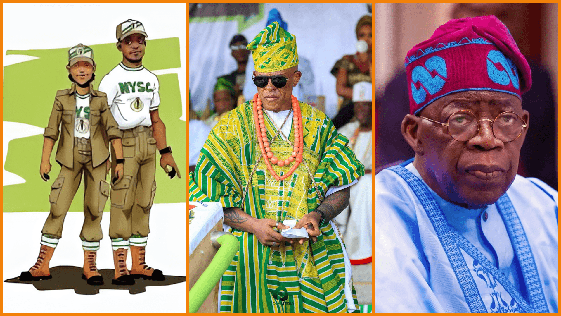 Ojude Oba festival captivates all and sundry while President Tinubu lands in South Africa