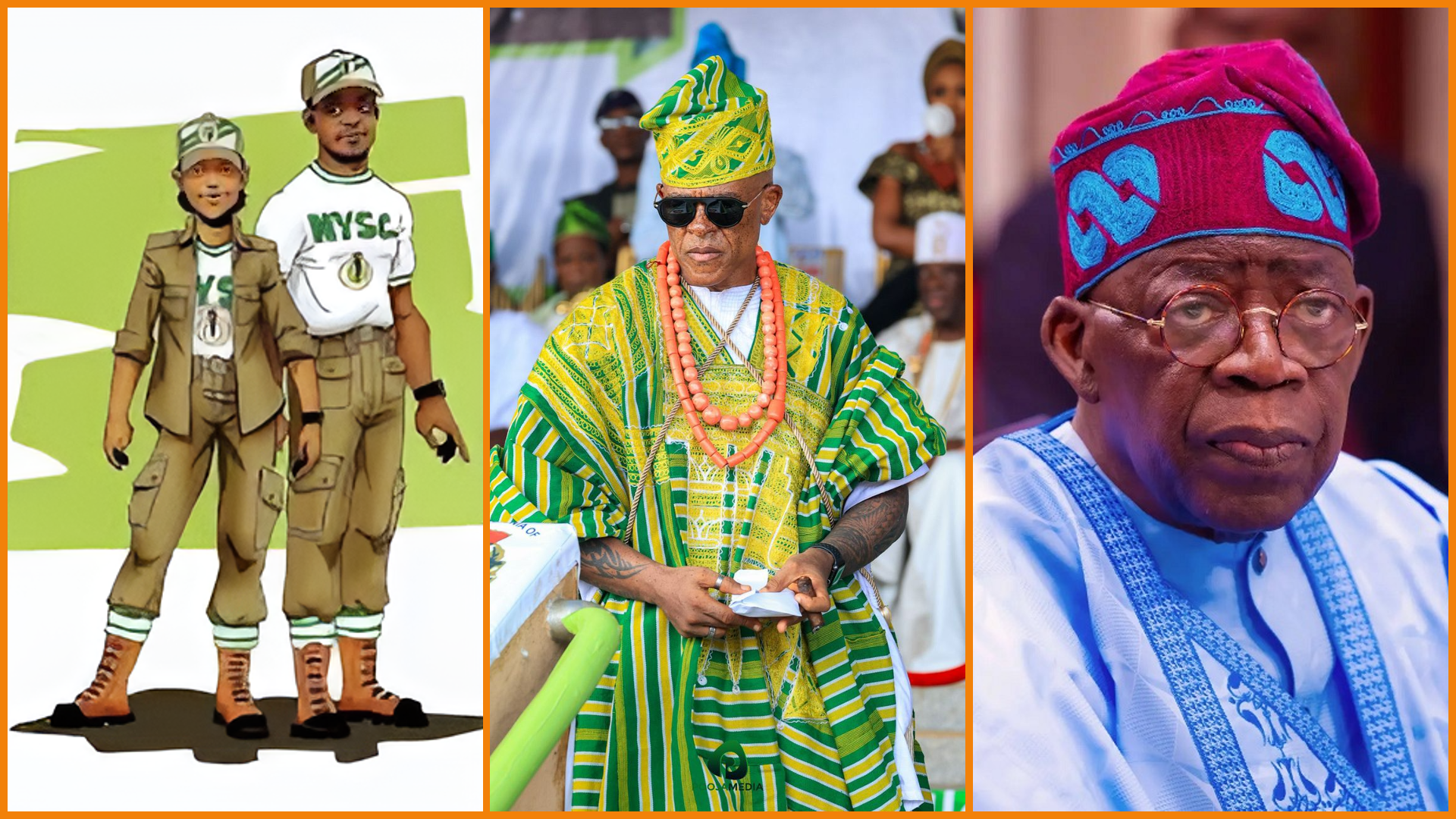 Ojude Oba festival captivates all and sundry while President Tinubu lands in South Africa