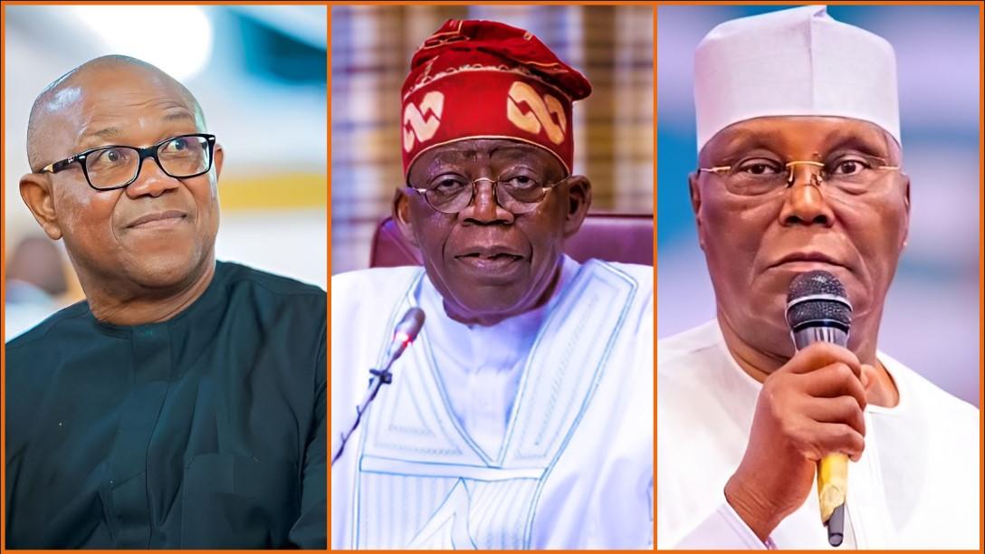 The top 2023 presidential aspirants, Tinubu, Obi and Abubakar, are among the most followed politicians on X (formerly Twitter)