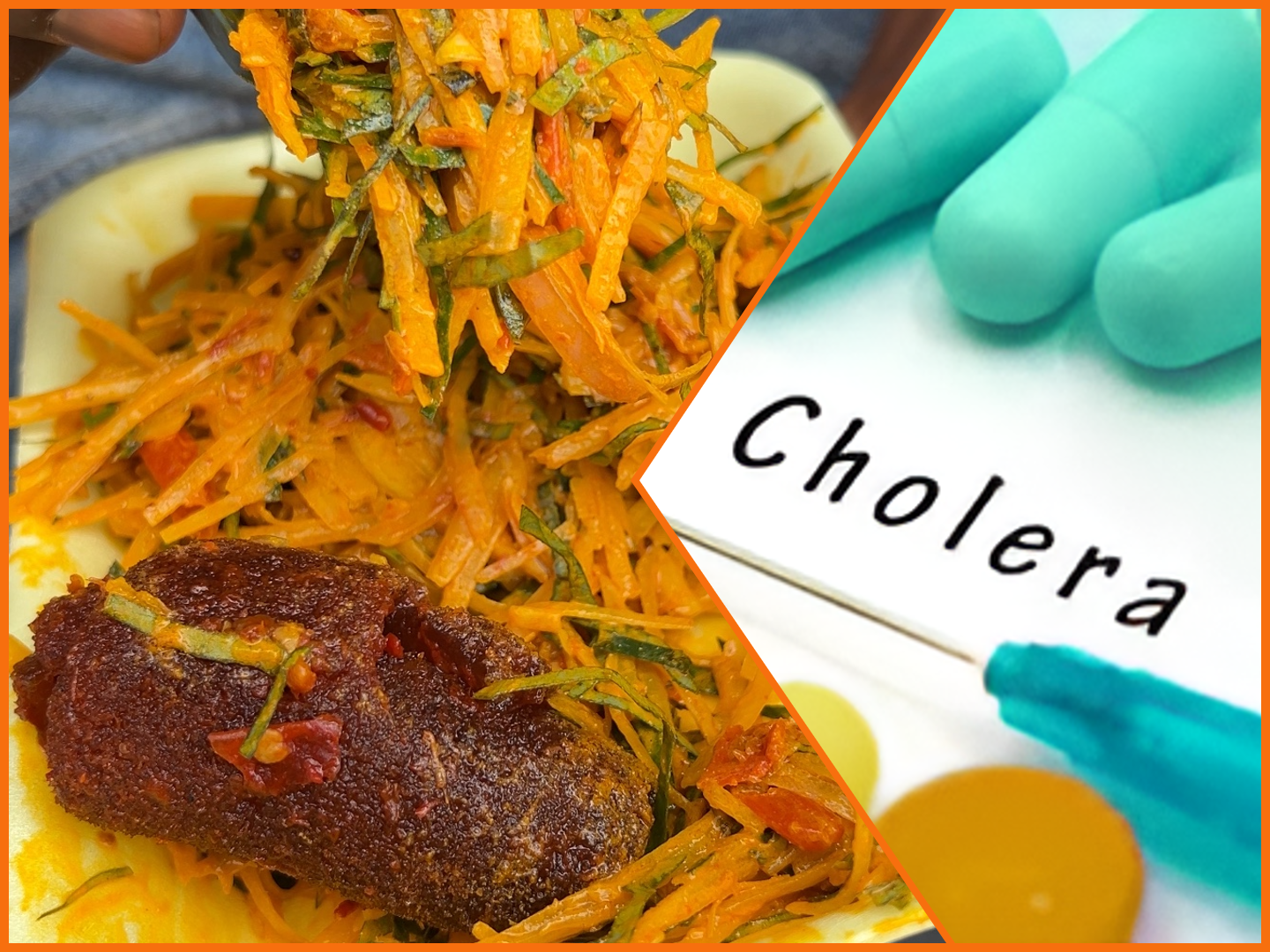 The cause of the latest cholera outbreak in Nigeria has been attributed to street foods. 