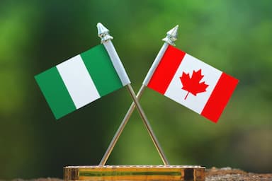 Nigerians have the most African nationals in the North American country, Canada.