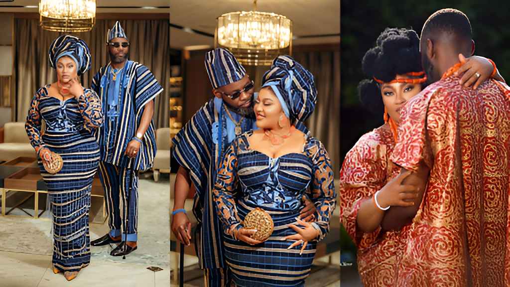 Popular actress Biodun Okeowo and her fiancée Adeniyi Olabiyi dazzle in their pre-wedding pictures