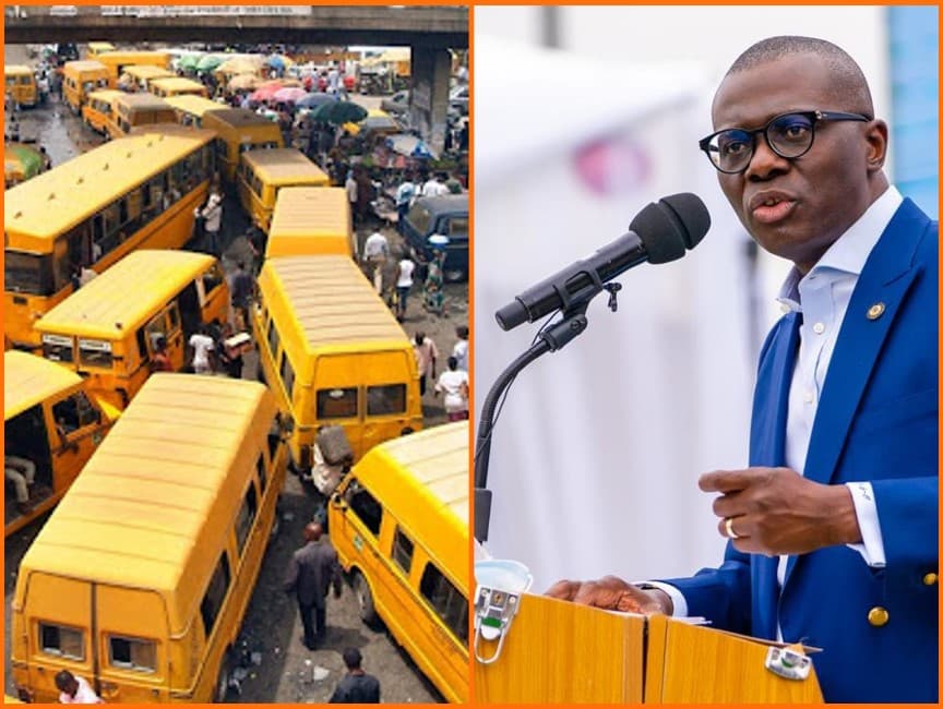 Sanwo-Olu-led Lagos State Government has banned danfo, korope in certain areas of the state.