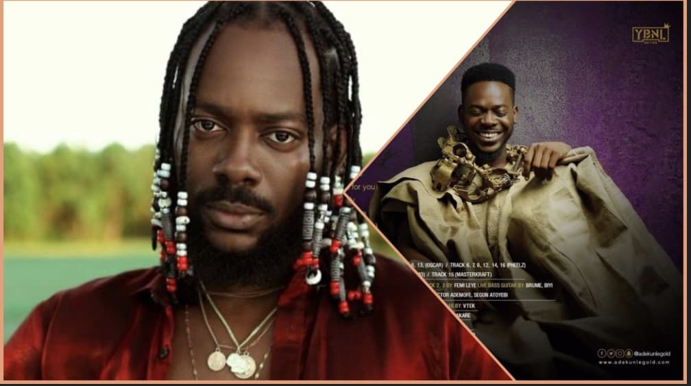 Adekunle Gold reflects on how his 'Gold' debut album and music journey which started only as a dream 