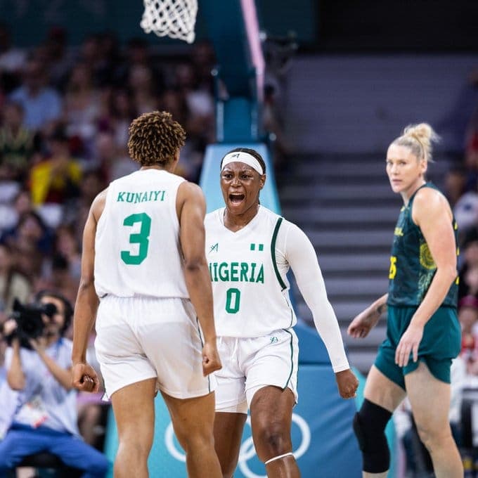 Nigeria's D'Tigress defeat Australia on Monday in women's basketball at the ongoing Paris Olympics 2024