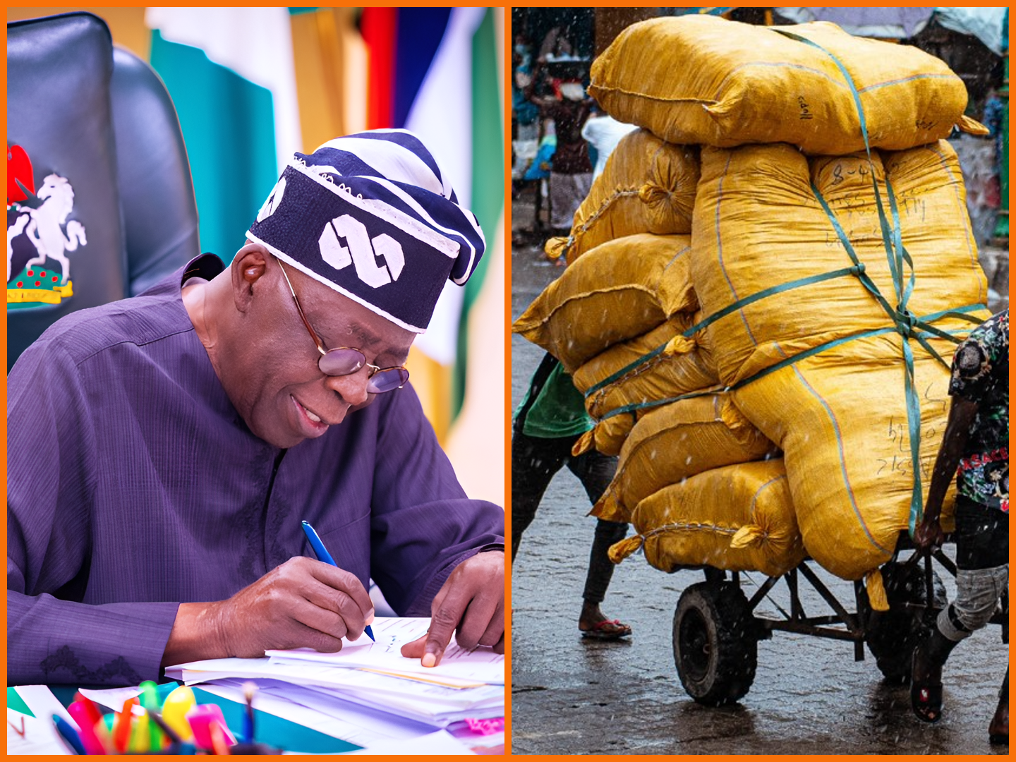 Bola Tinubu-led Federal Government has put on hold import duties, taxes on essential food items to arrest inflation