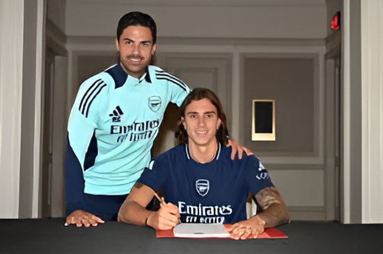 Riccardo Calafiori is now an Arsenal player after moving from Bologna