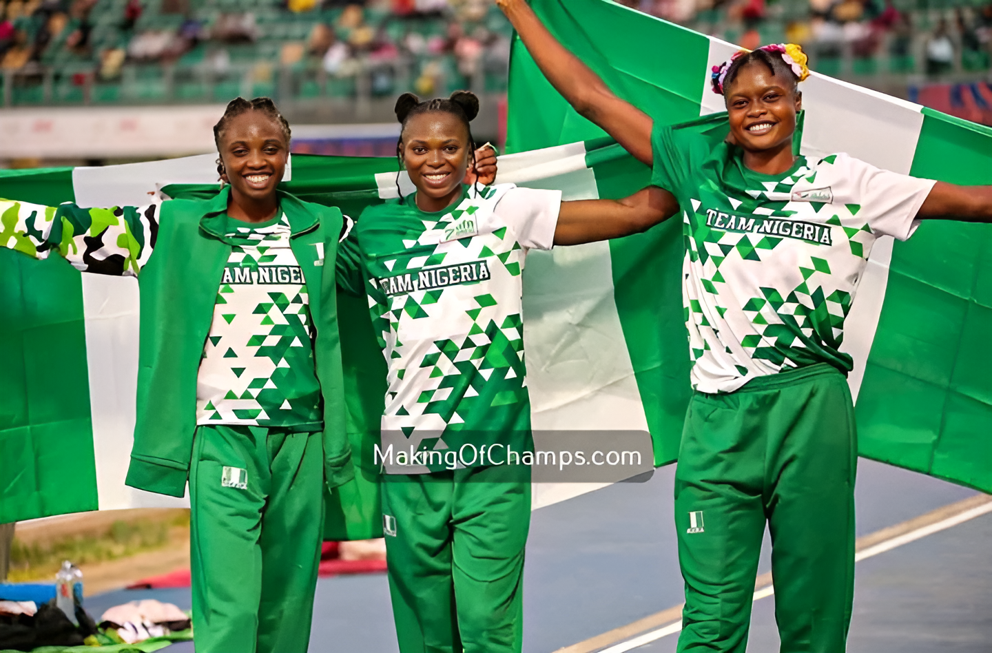 Nigeria record makers at the Olympics 