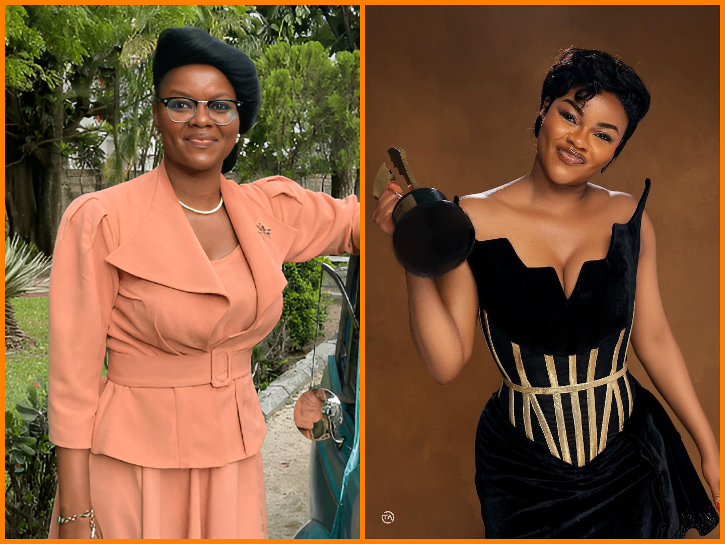 Kehinde Bankole acted as Funmilayo Ransome-Kuti in the 'Funmilayo Ransome-Kuti movie'