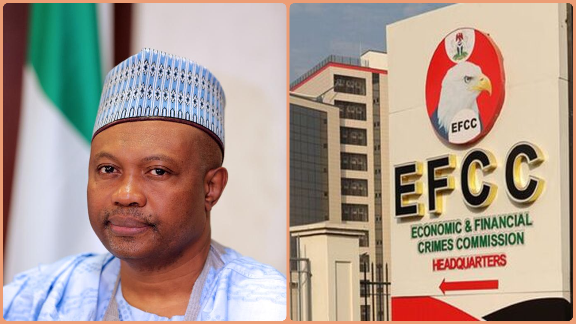 EFCC probes NAHCON chairman and secretary over alleged mismanagement of N90b Hajj fund. 
