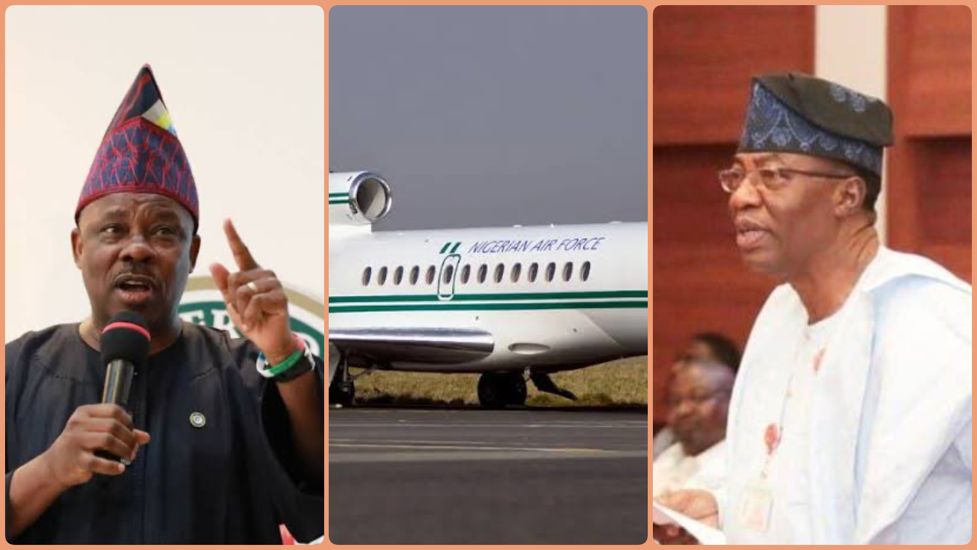 Former governors, Ibikunle Amosun and Gbenga Daniel, have clarified their roles in the seized presidential jets. 