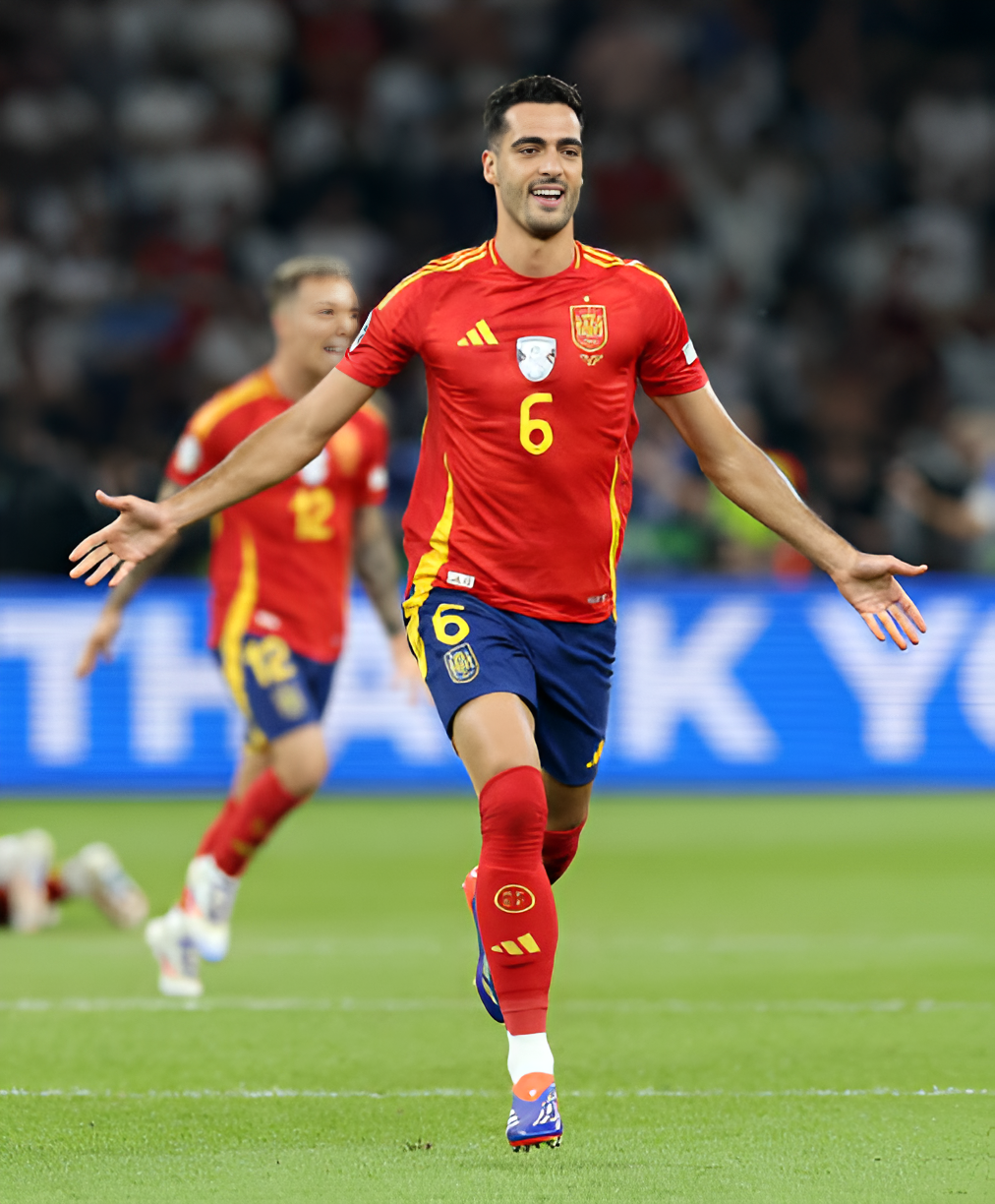 Mikel Merino after Spain's win over England at EURO 2024