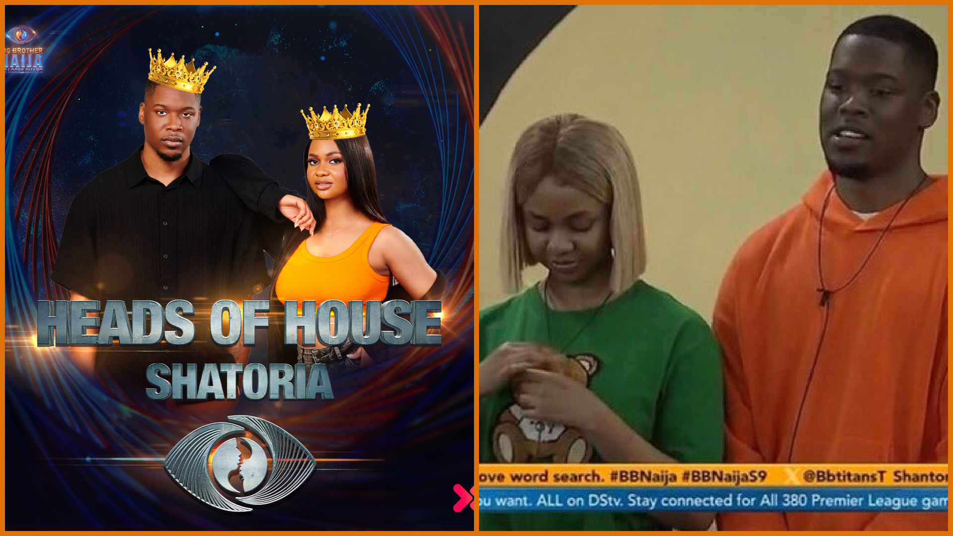 Shaun and Victoria (Shatoria) wins the Head of House games for week five