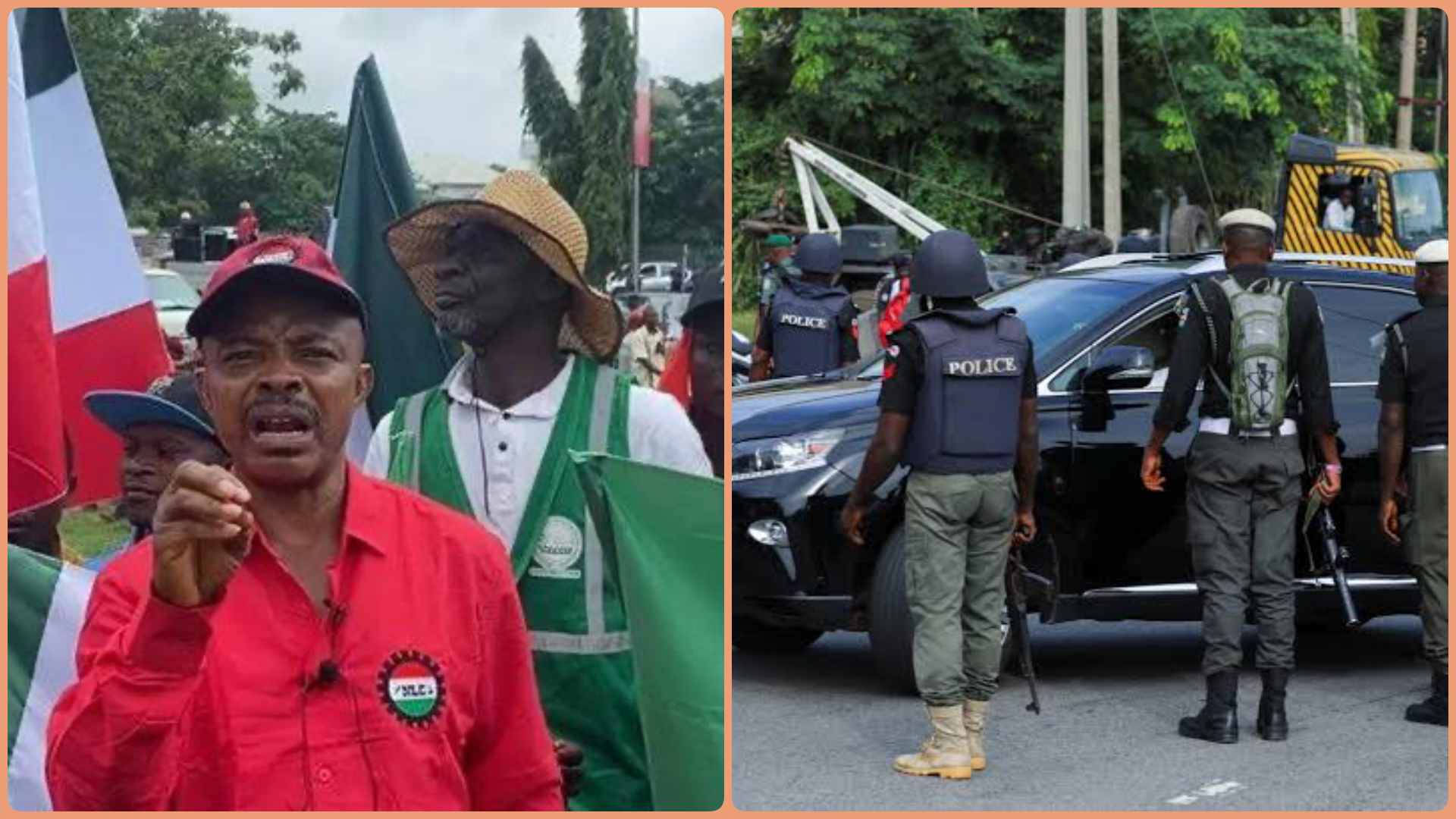 Joe Ajaero reaffirmed NLC’s commitment to workers’ rights after meeting with the police.  
