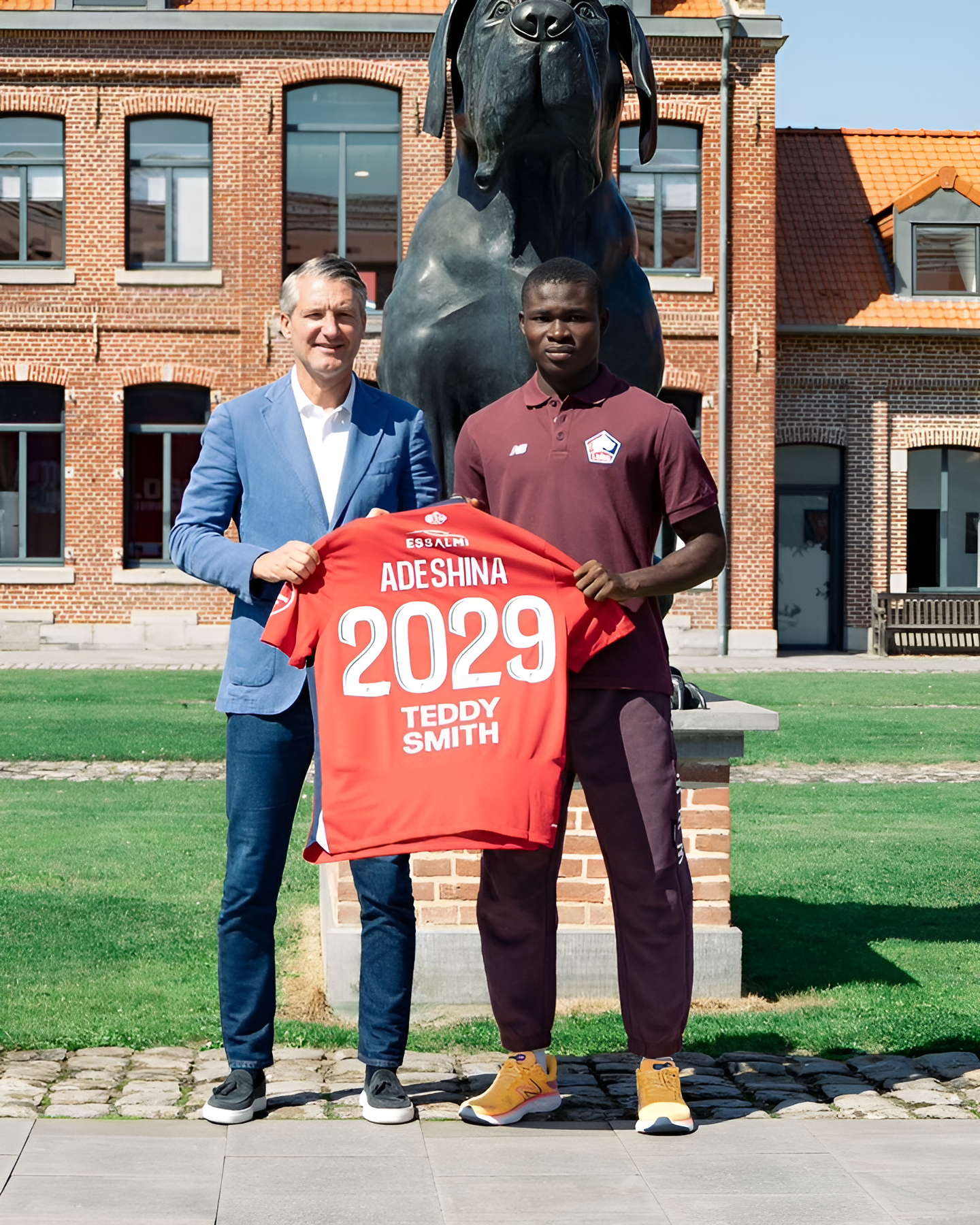 Adeshina Ayodele, Nigerian football prodigy, joins Lille LOSC on a five-year contract.